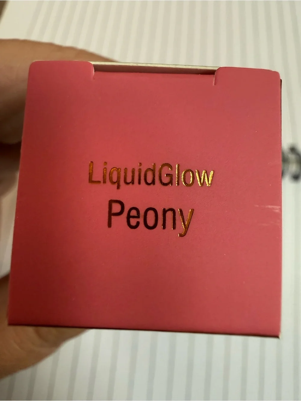 Pixi Liquid Glow Fluid Cheek Tint Luquid Glow Peony New